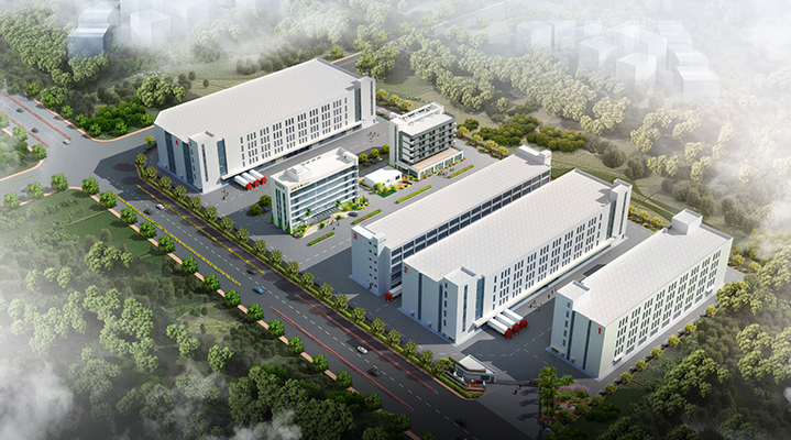 鸿利食品厂区规划-1#厂房、2#厂房、宿舍楼